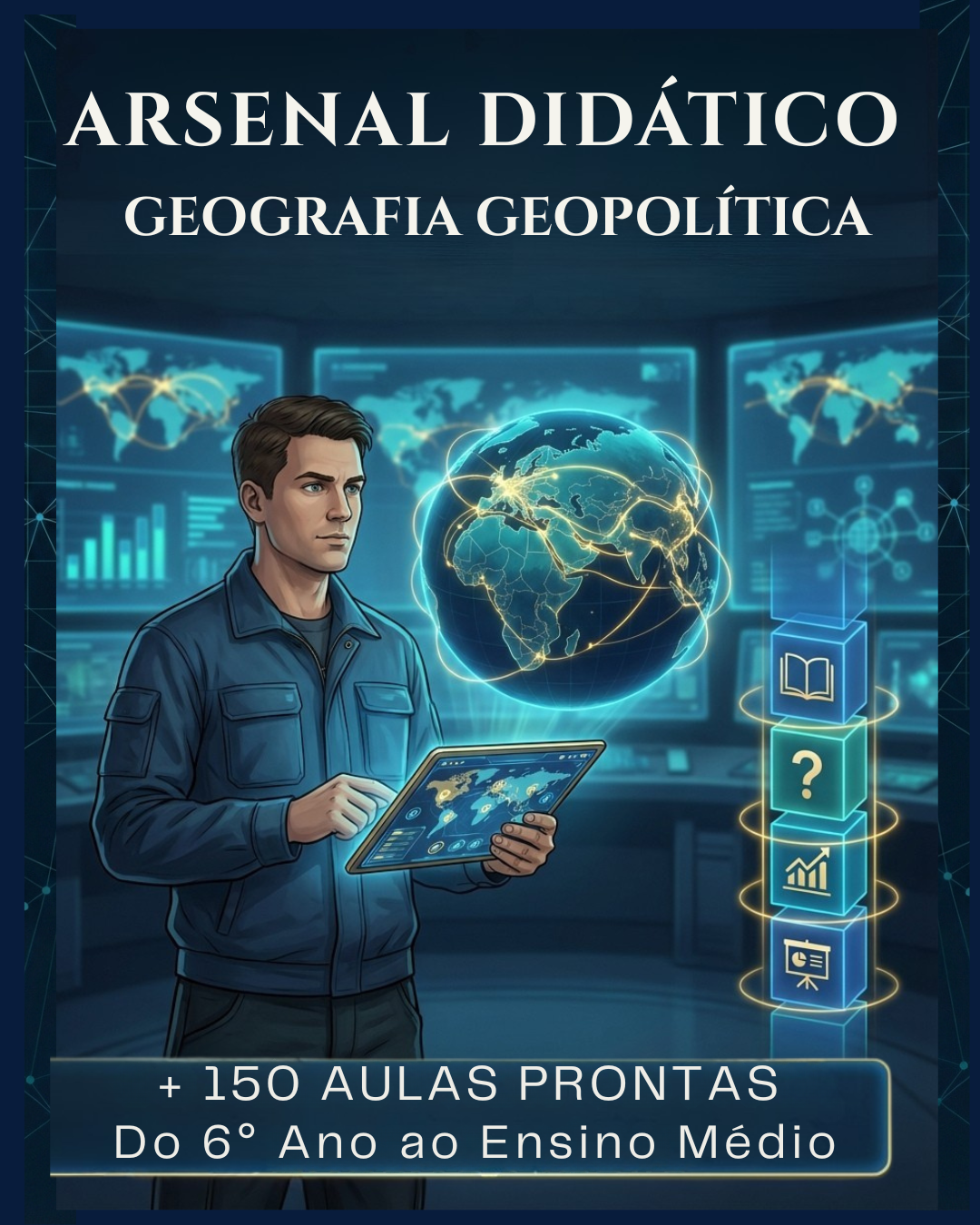 arsenal didático geografia aulas prontas